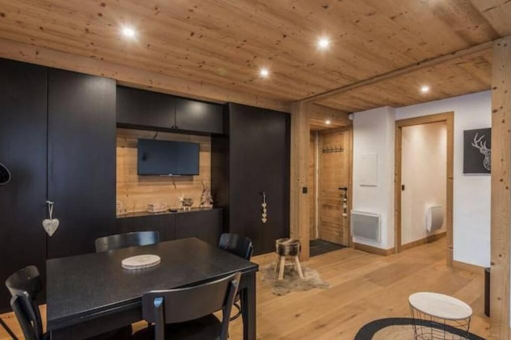 Charmant T2 Megeve, 10 Min A Pied Du Centre Dış mekan fotoğraf